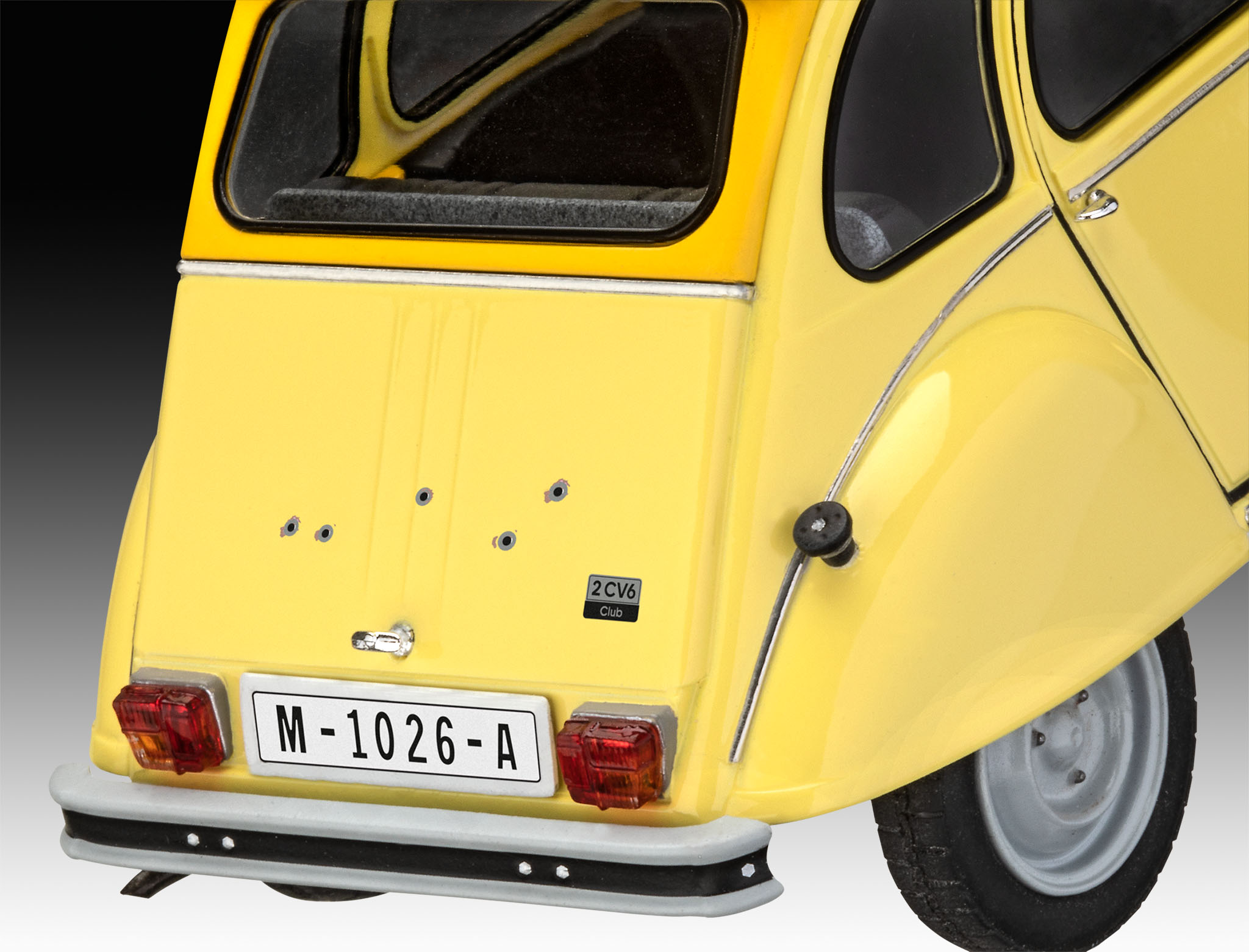 Revell Geschenkset Citroen 2CV (James Bond 007) "For Your Eyes Only" 1/24