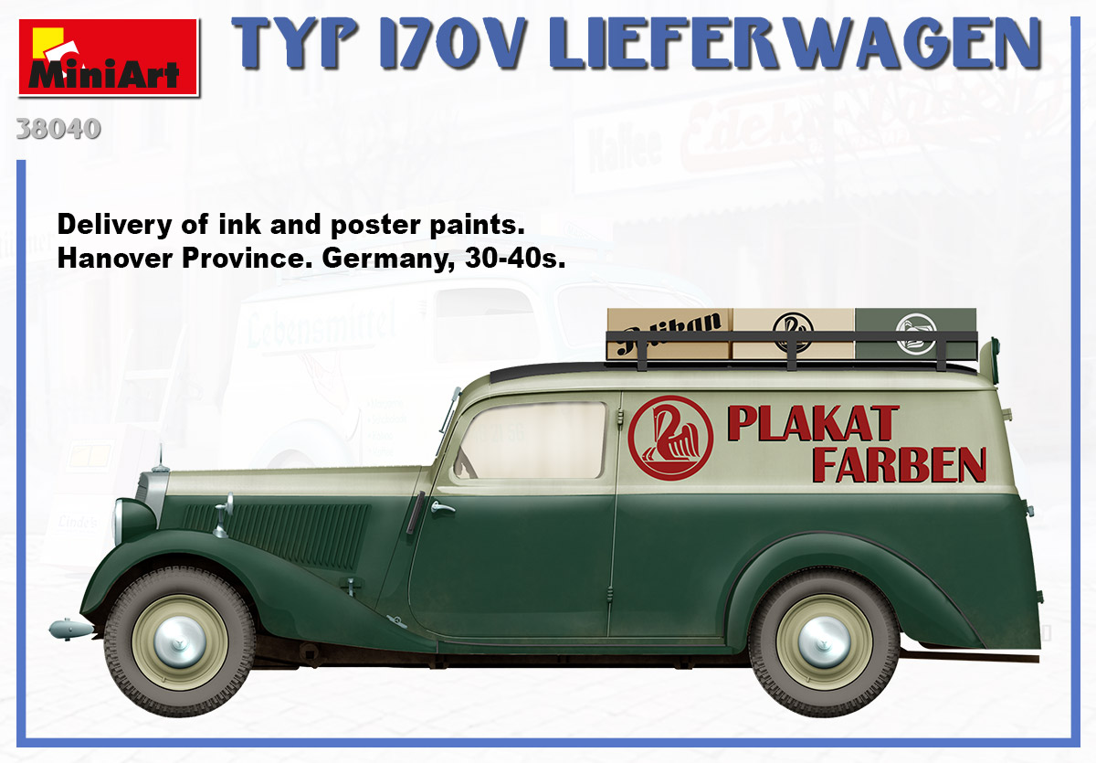 MiniArt TYP 170V Lieferwagen 1/35