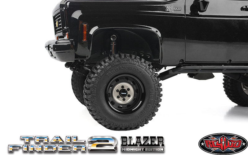 RC4WD Trail Finder 2 with Chevrolet Blazer Midnight Edition Hard Body Set 1/10