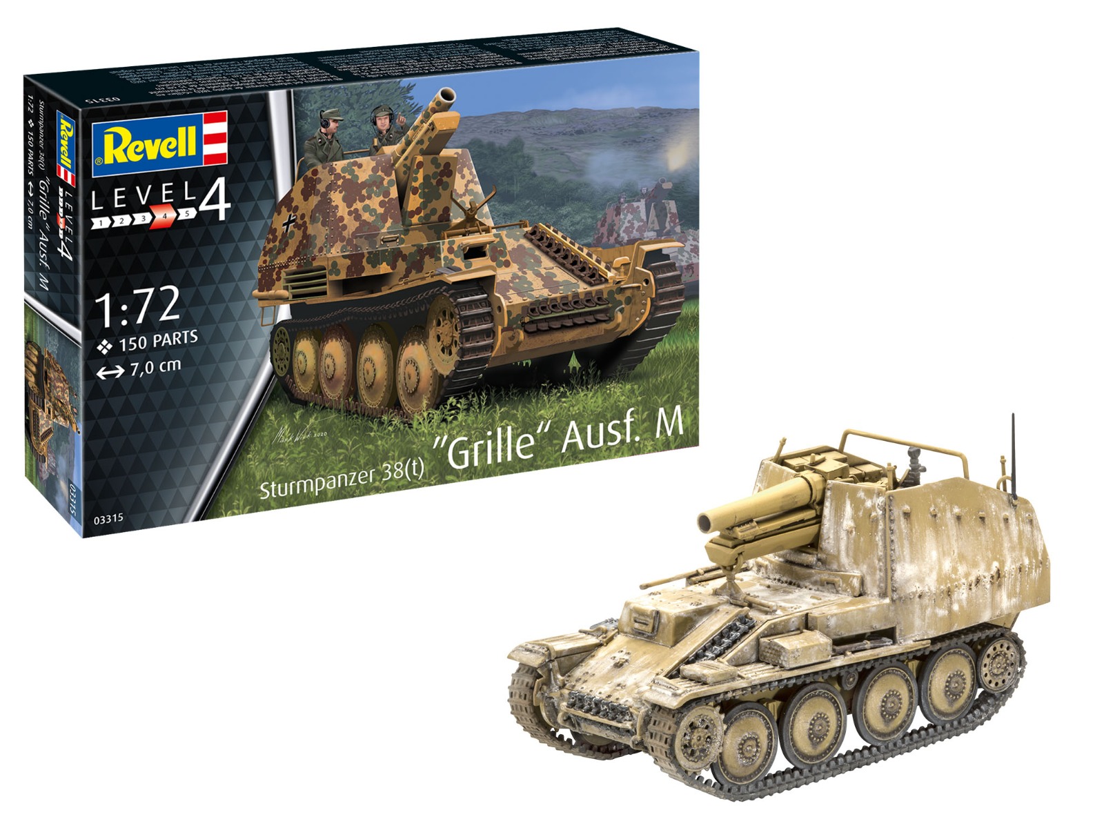 Revell Sturmpanzer 38(t) "Grille" Ausf. M 1/72
