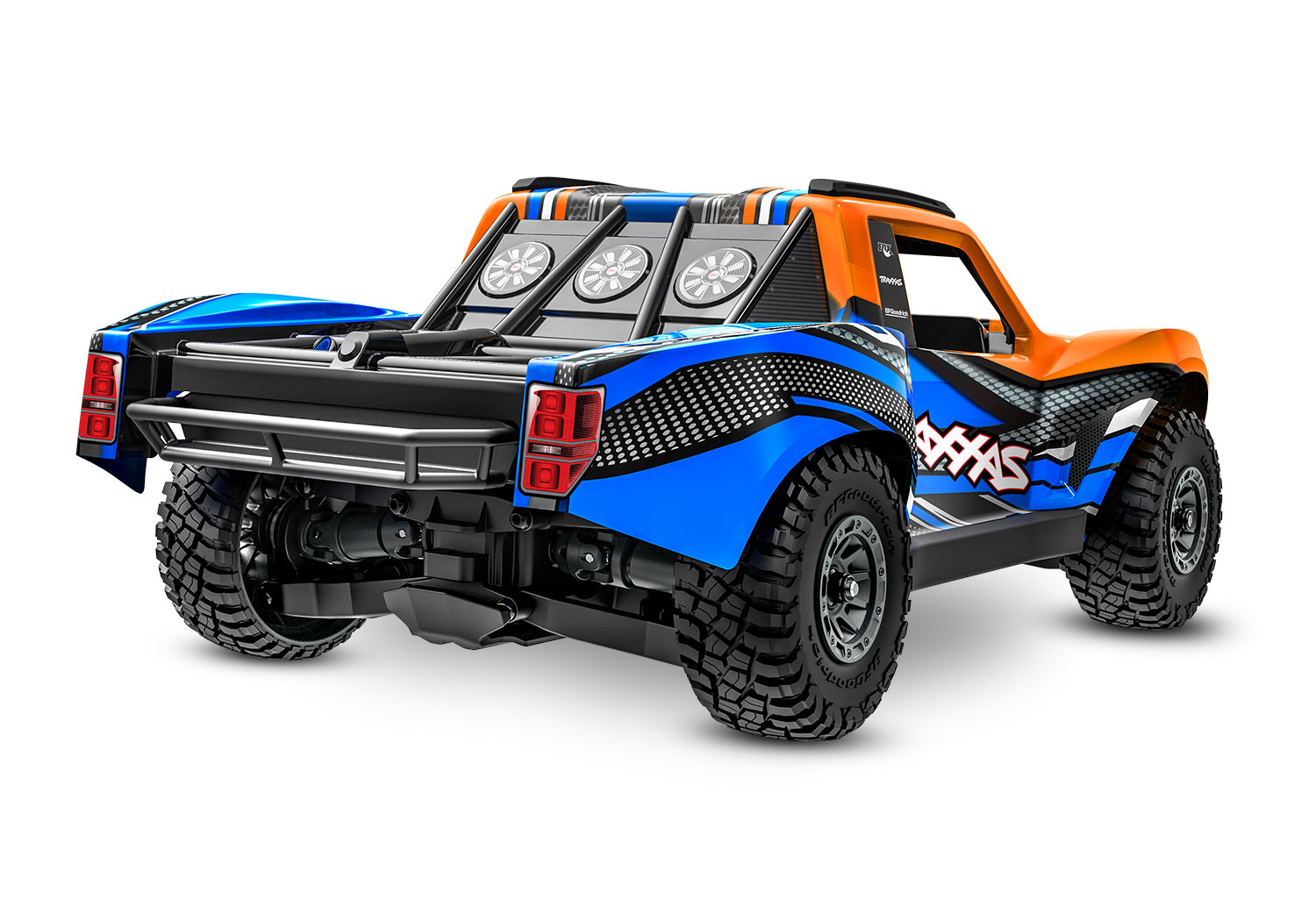 Traxxas Mini Slash BL-2s TQ 4X4 RTR Brushless Short Course Truck 1/16 Orange