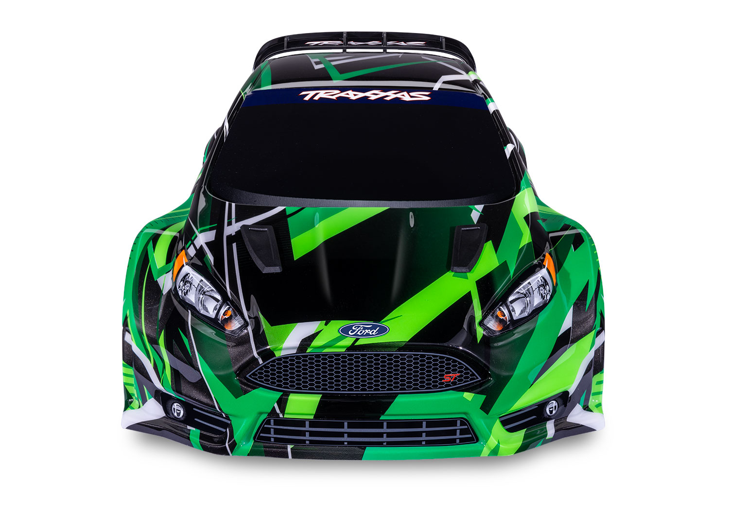 Traxxas Ford Fiesta ST Rally VXL 4x4 TQ 1/10 Scale Brushless Rally Car Green