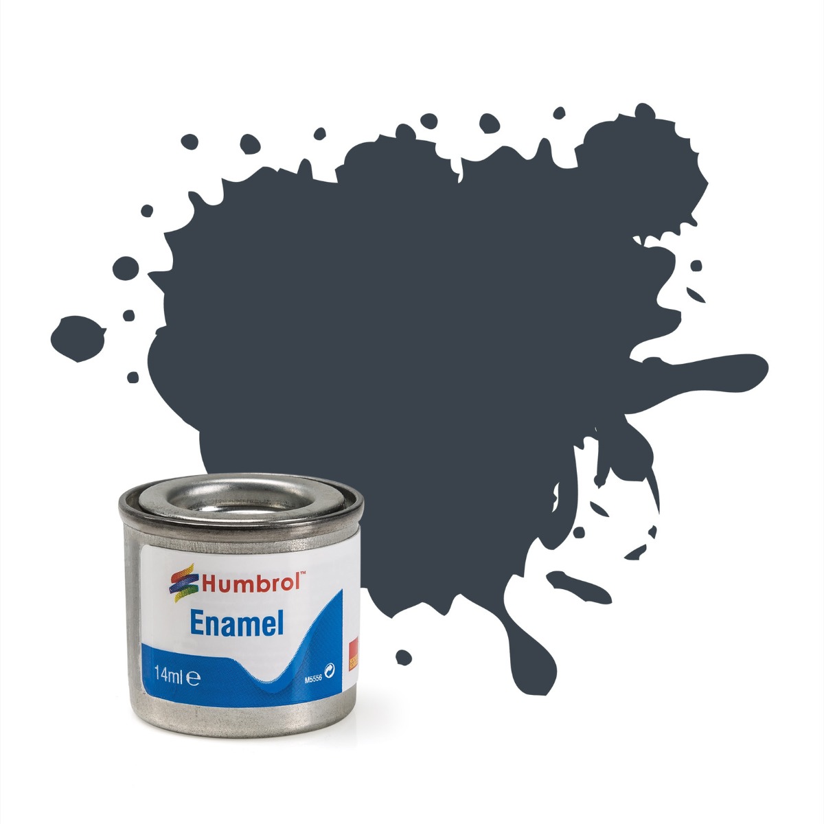 32 Dark Grey enamel flat 14ml Humbrol
