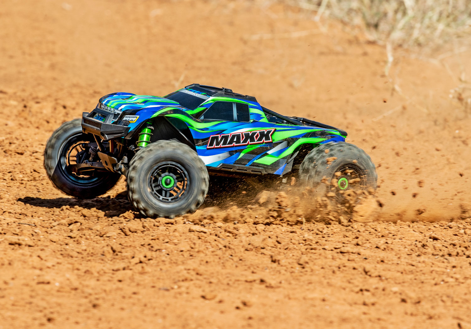 Traxxas Wide Maxx 4WD Brushless Electric Monster Truck VXL-4S TQi 1/8 - Green