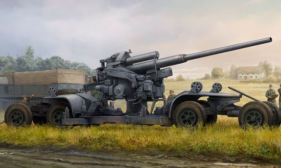 HobbyBoss German 12.8cm Flak 40 1/35