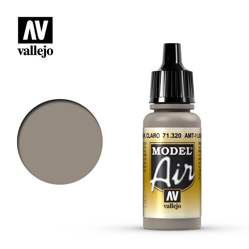 71320 Vallejo AMT-1 Light Grey Brown Model Air 17ml