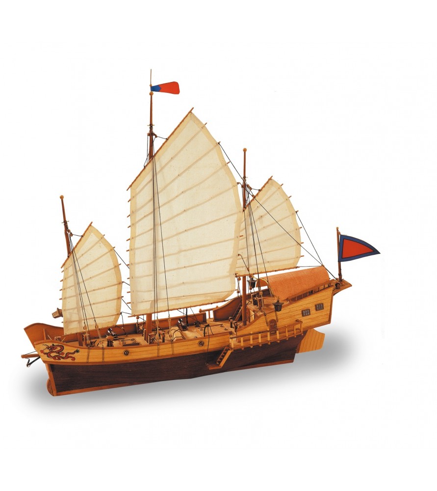 Artesania Latina Red Dragon Junco Chino-Chinese Junk 1/60