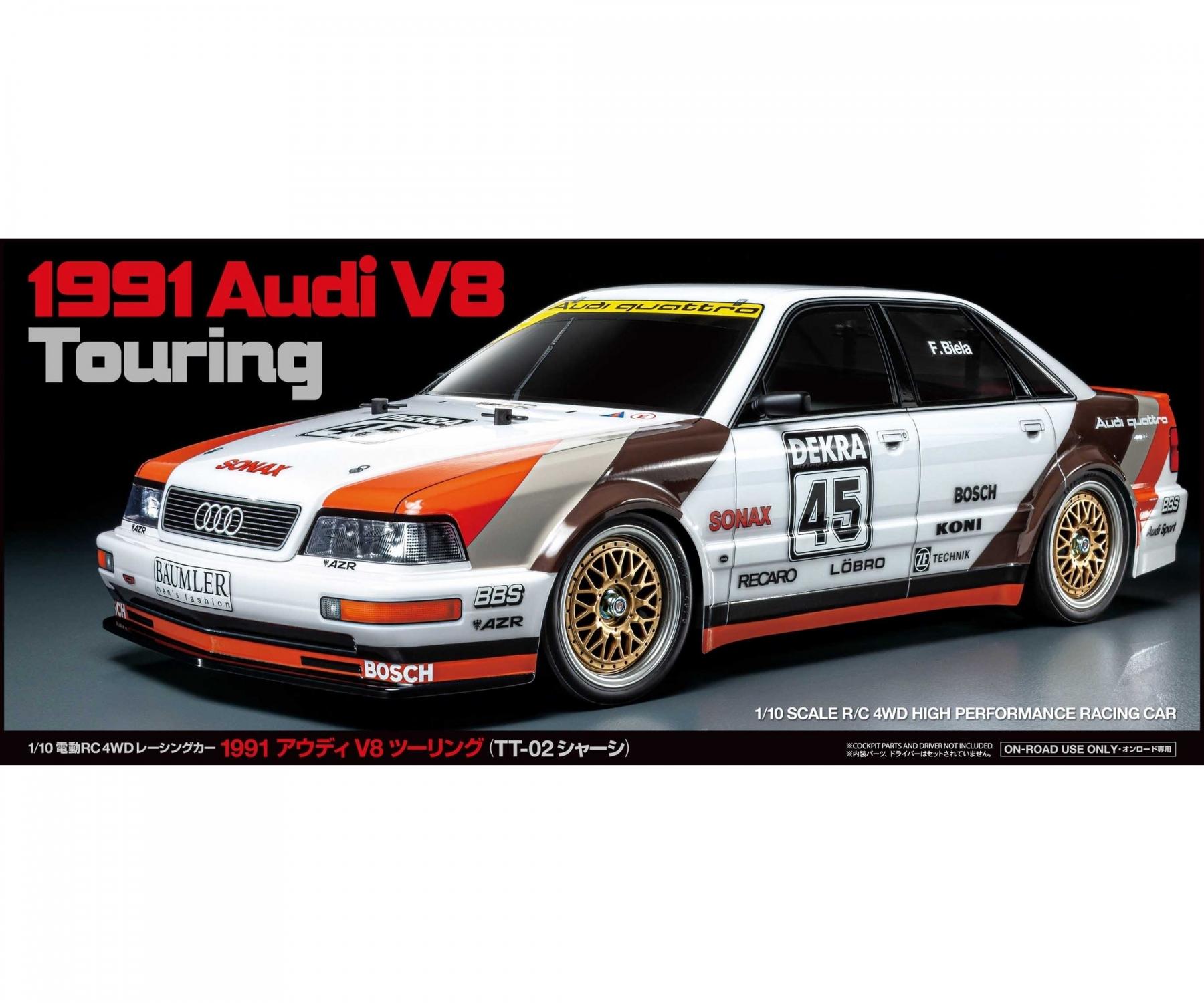 Tamiya 1991 Audi V8 Touring TT-02 Kit 1/10