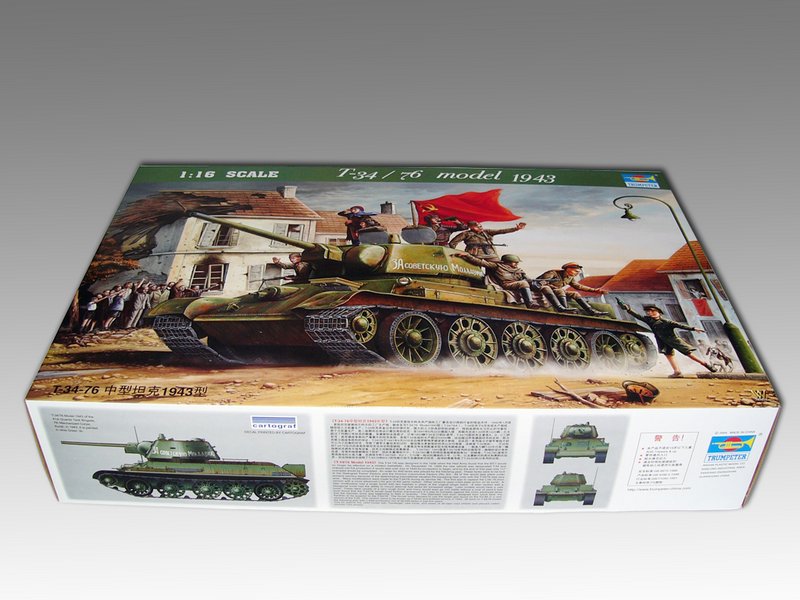 Trumpeter T-34/76 Model 1943 1/16