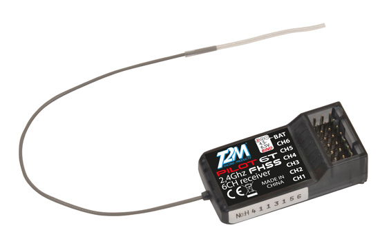 T2M Pilot 6T FHSS 2.4GHz 6 kanaals Zenderset