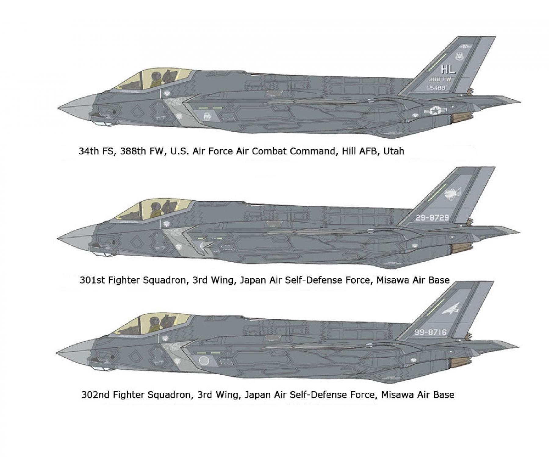 Tamiya Lockheed Martin F-35A Lightning II 1/72