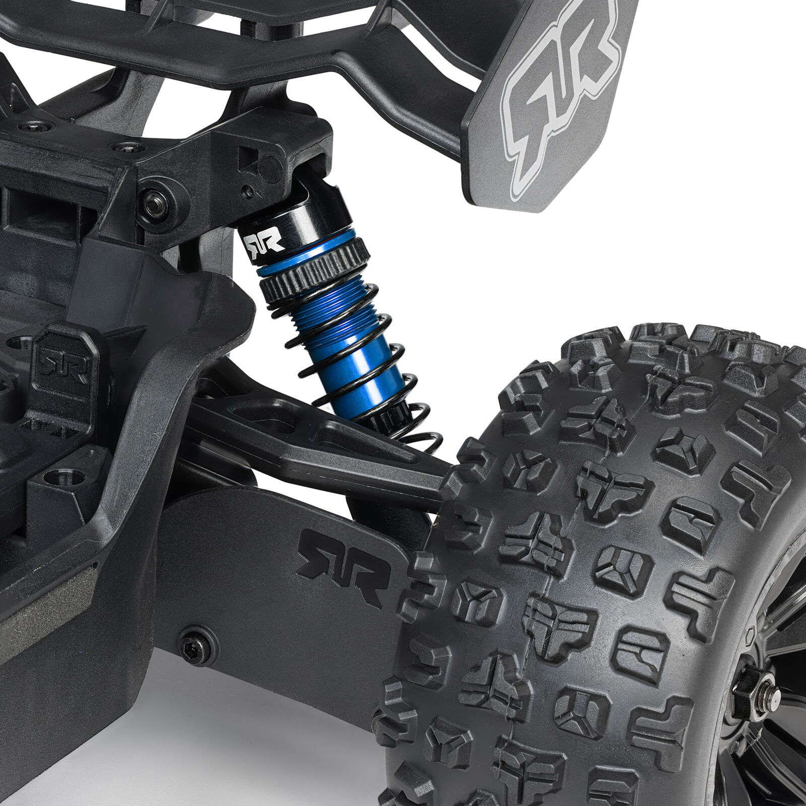 Arrma Mini Kraton 3S DSC 4X4 RTR Brushless Speedtruck (inclusief accu en lader) Red/Blue 1/16