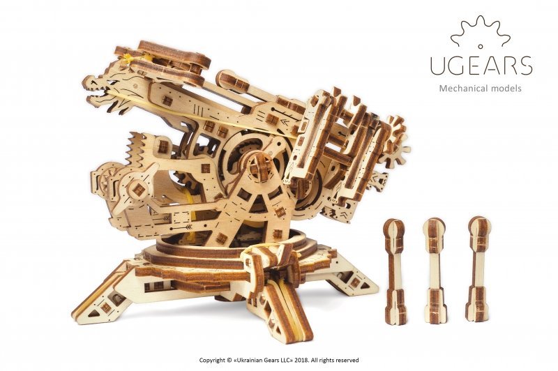 U-Gears Archballista Tower mechanisch houten bouwpakket
