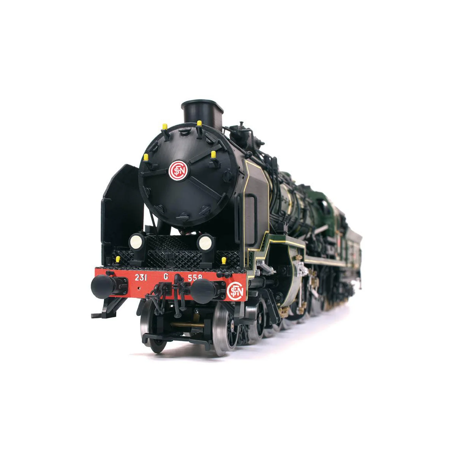 Occre Pacific 231 Wooden Train kit 1/32