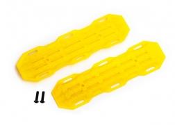 Traxxas Traction boards yellow/ mounting hardware