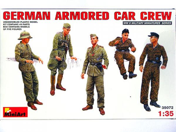 MiniArt German Armored Car Crew 1/35