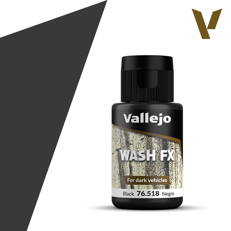 Vallejo Model Wash FX Zwart 35ml