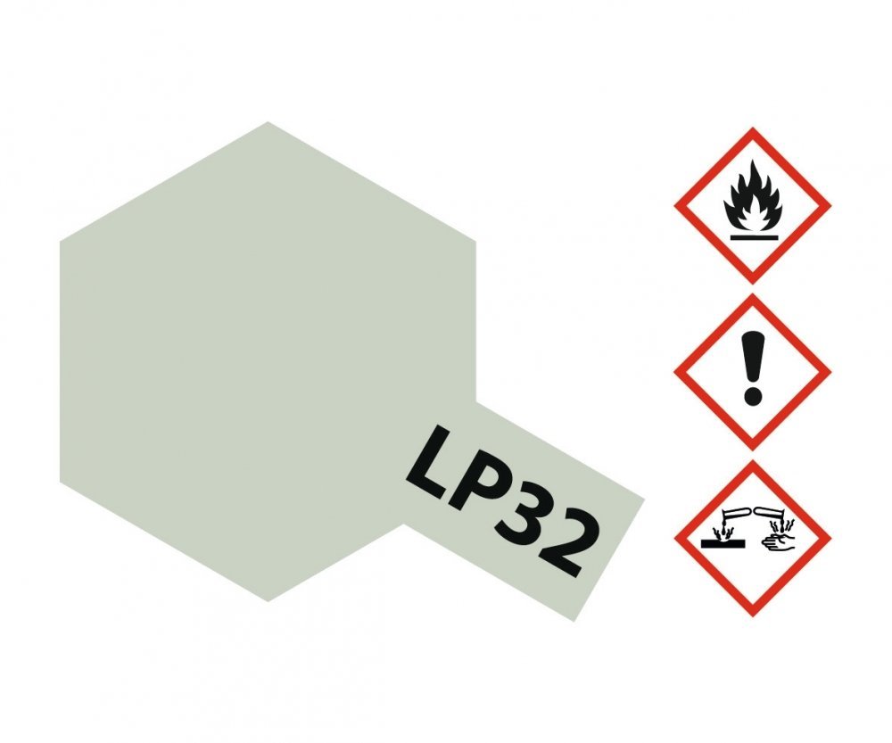 LP32 Potje Light Gray IJN satin 10ml Tamiya