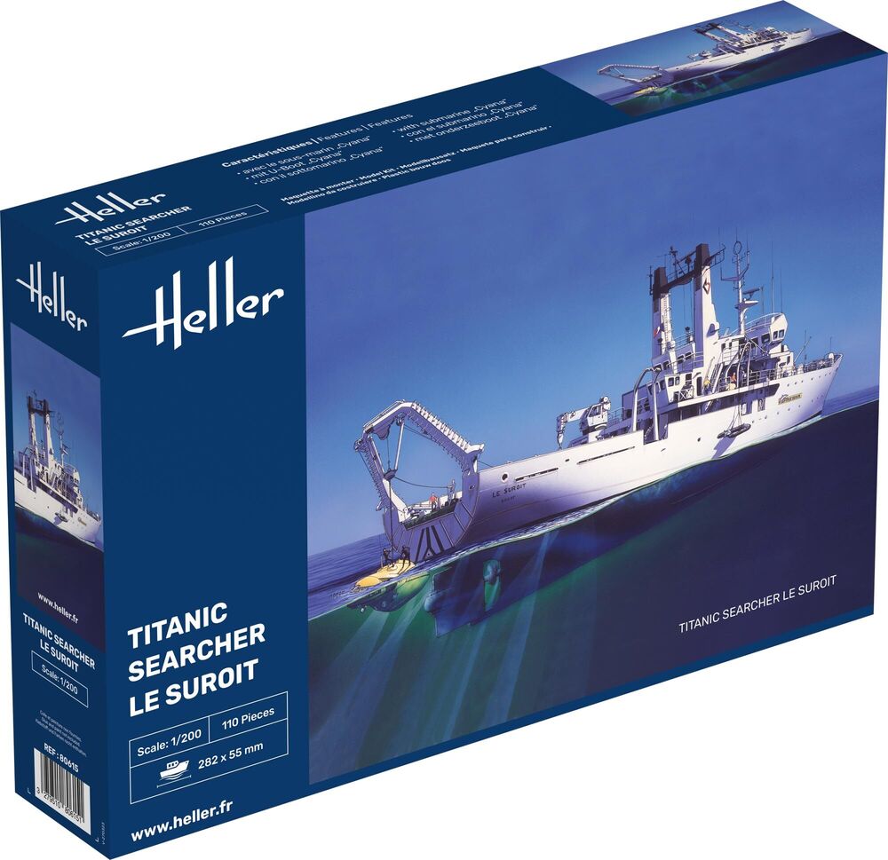 Heller Titanic Searcher Le Suroit 1/200