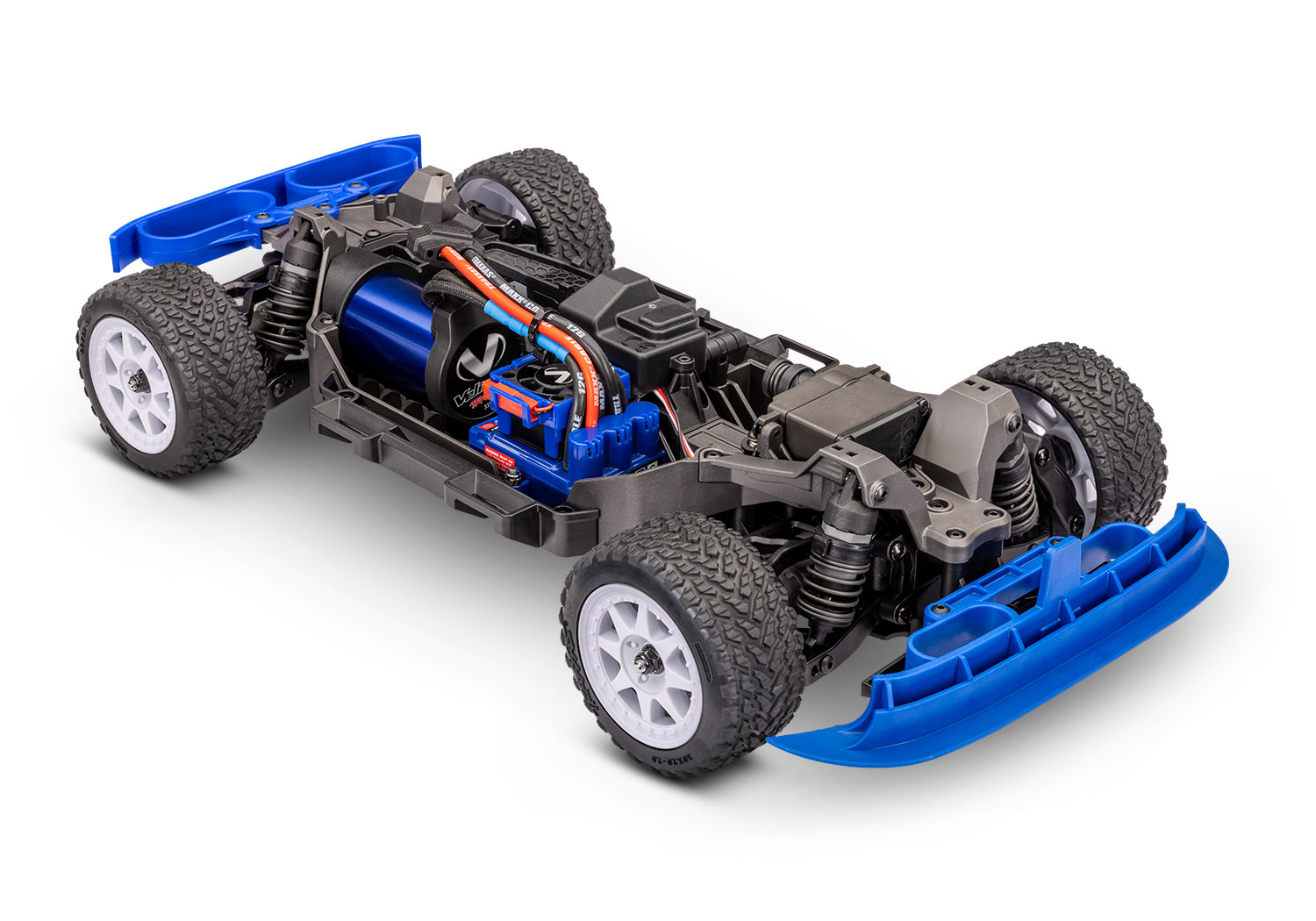 Traxxas Mini Rally VXL Ford RS200 incl battery and charger White 1/12