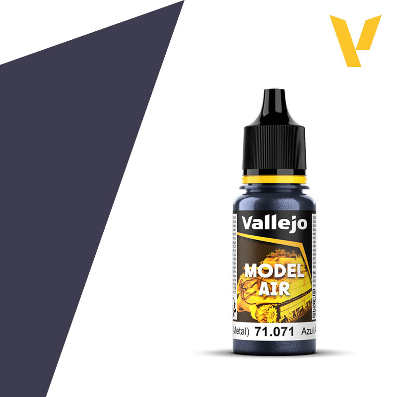 71071 Vallejo Artic Blue Metallic Model Air 18ml