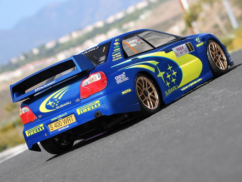 HPI Subaru Impreza 2004 WRC Clear Body 190mm 1/10