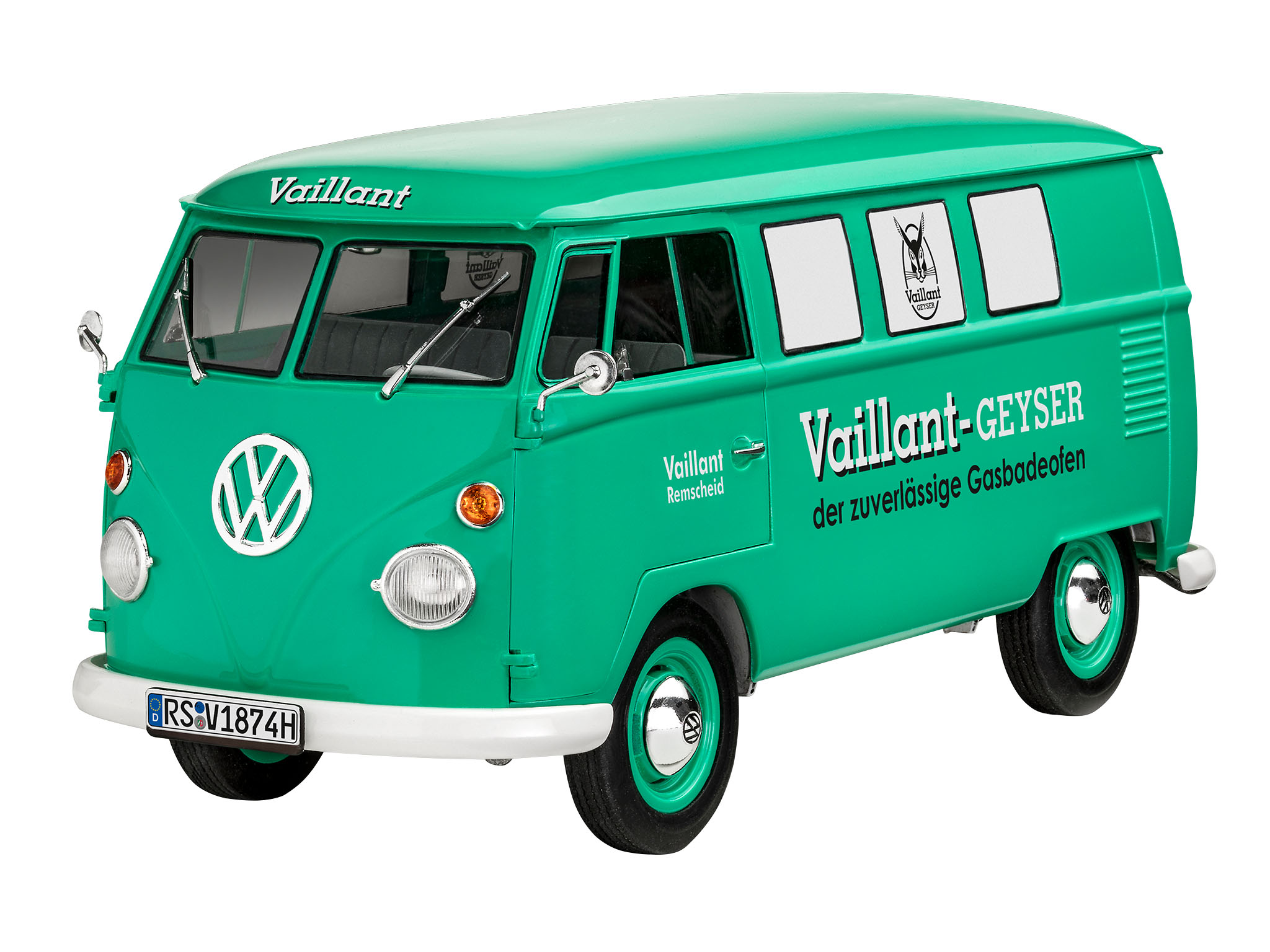 Revell Geschenkset 150 Jahre Vaillant VW T1 Bus 1/24