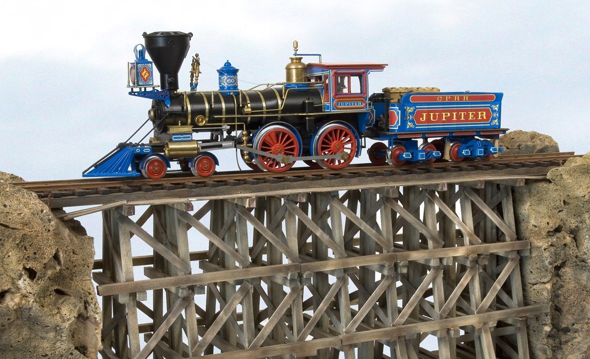 Occre Jupiter Wooden Train kit 1/32