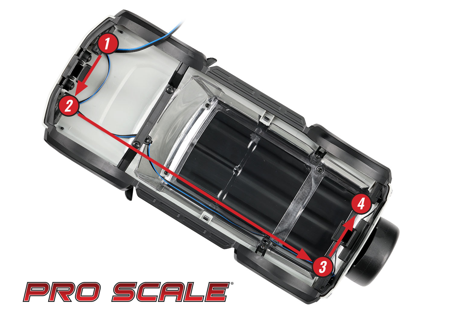 Traxxas TRX-4M® Defender Pro Scale™ Light Set