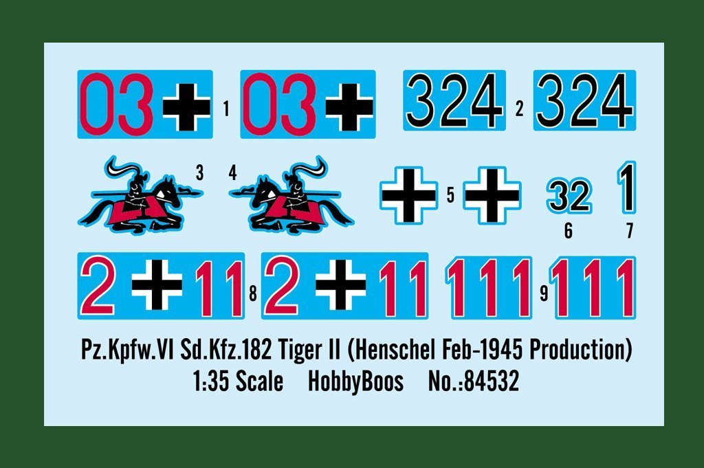 HobbyBoss Pz.Kpfw.VI Sd.Kfz.182 Tiger II 1/35