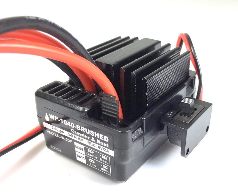 Absima WP 1040 Brushed Crawler & Boat ESC