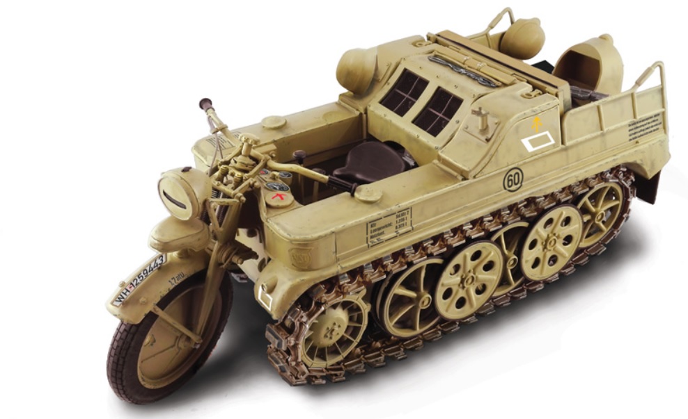 Italeri NSU HK 101 German Kettenrad 1/9