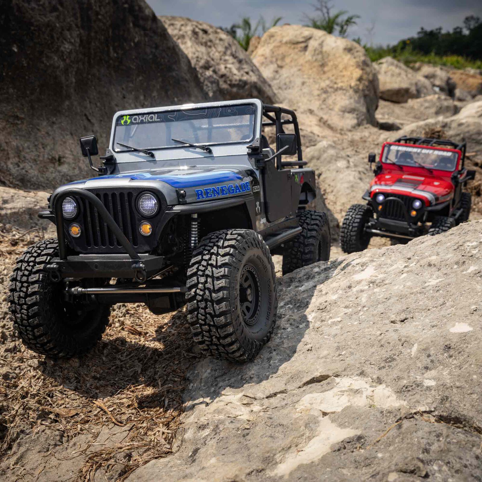 Axial SCX10 III Jeep CJ-7 4WD Brushed RTR Crawler Grey 1/10