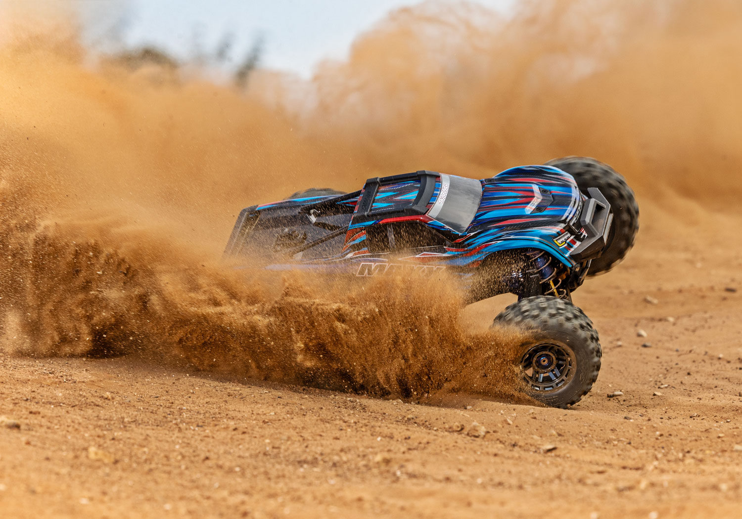 Traxxas Maxx Ultimate 4WD Brushless Electric Monster Truck VXL-4S TQi Blue 1/8
