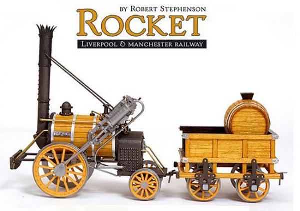 Occre Rocket Trein kit 1/24
