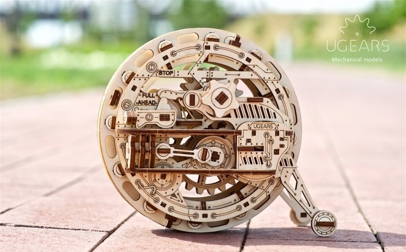 U-Gears Monowheel mechanisch houten bouwpakket