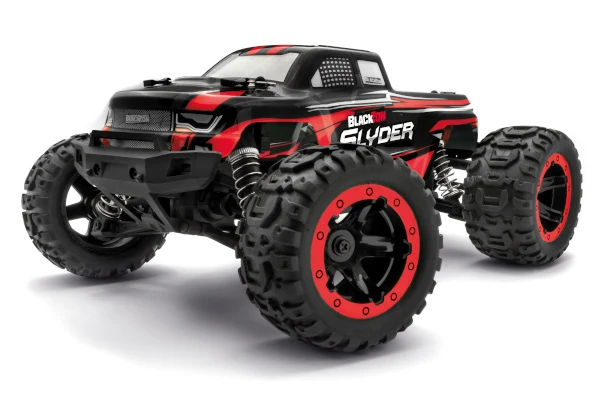 BlackZon Slyder MT 4WD Electric Monster Truck 1/16 Red