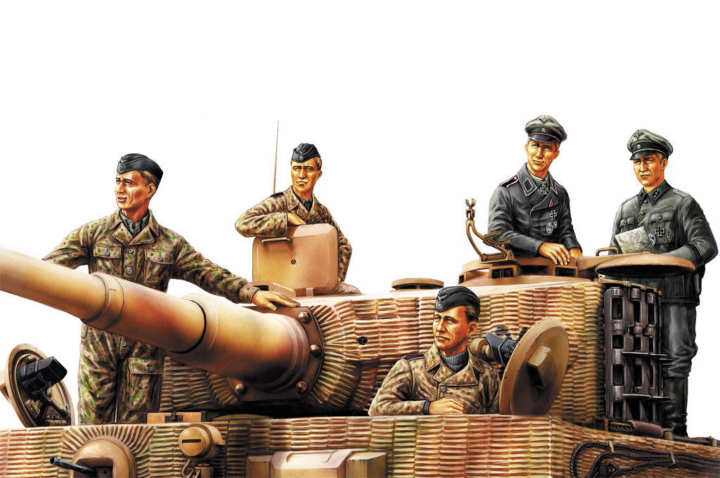 HobbyBoss German Panzer Tank Crew (Normandy 1944) 1/35
