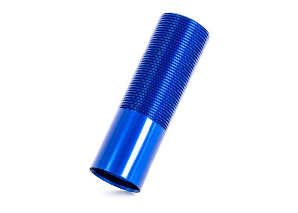 Traxxas Body GT-Maxx shock (aluminum blue-anodized) (long) (1)