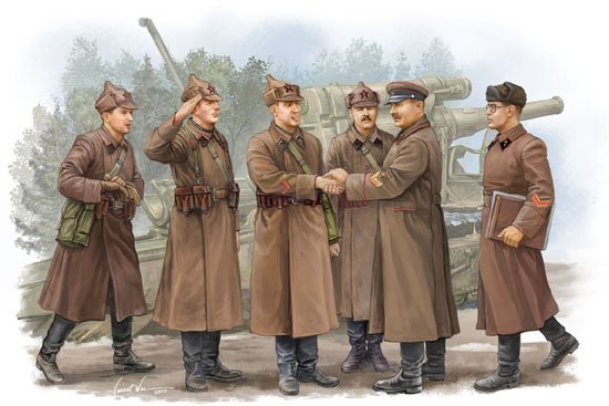 Trumpeter Soviet Artillery Commander Inspection 1/35