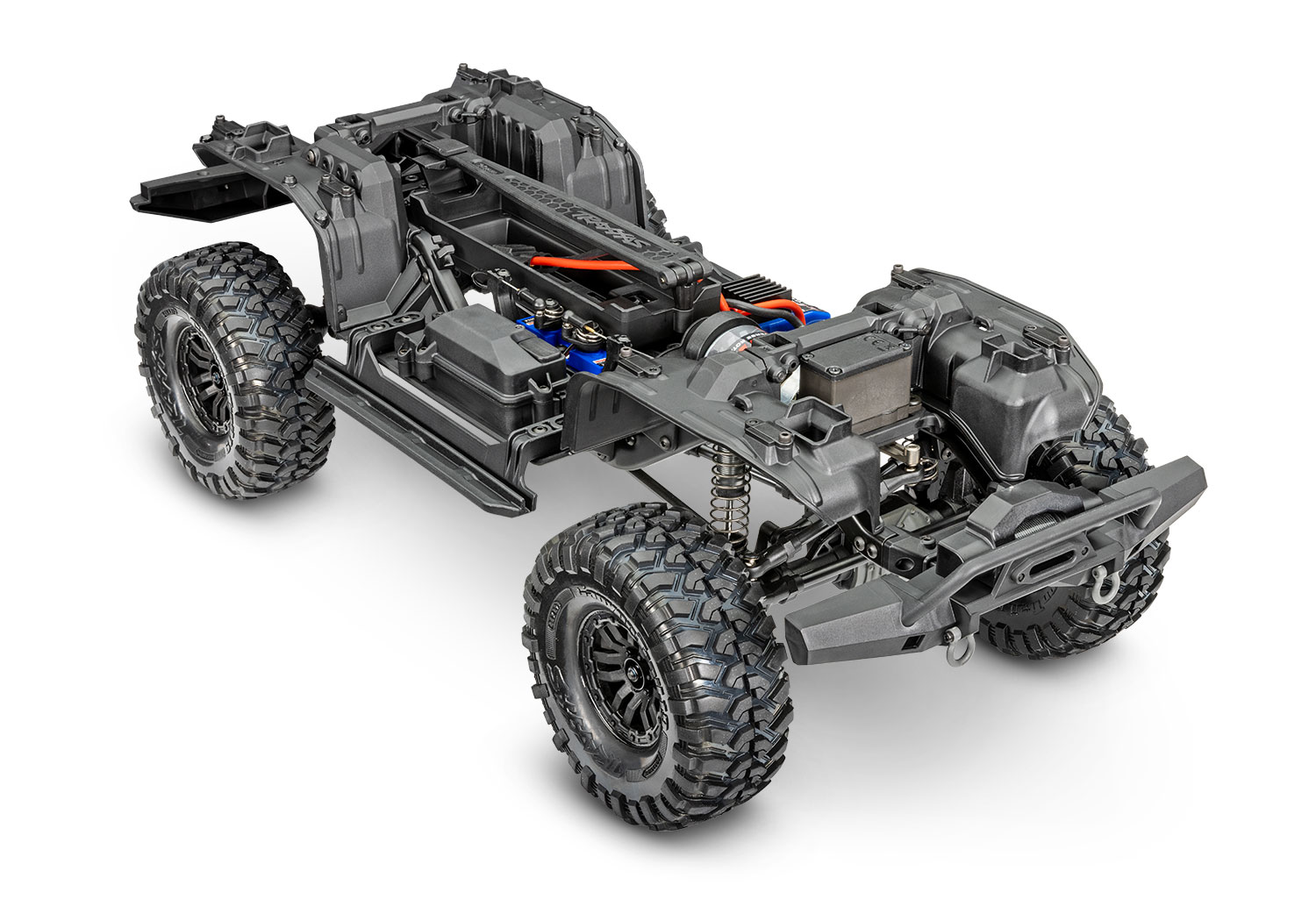 Traxxas Land Rover Defender TRX-4 4WD Scale and Trail  Crawler Fully-Assembled 1/10 Clipless Silver