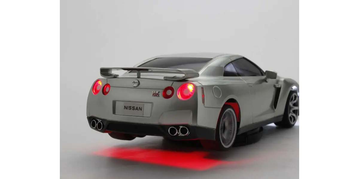 Kyosho First Mini-Z Nissan GT-R R35 Silver 1/28