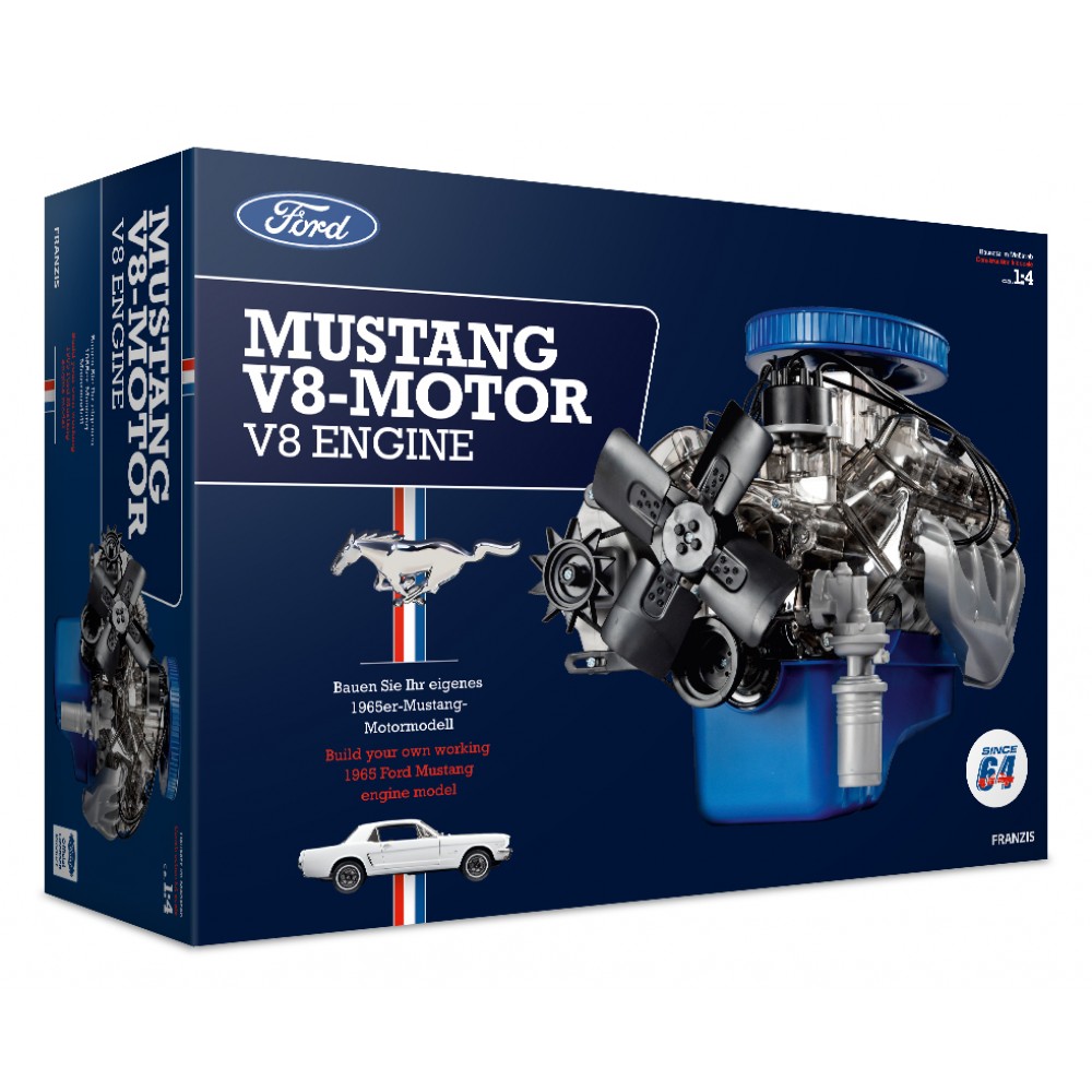 Franzis Ford Mustang V8-Motor 1/3