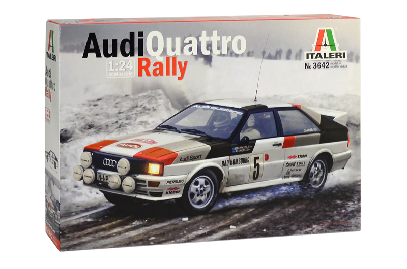 Italeri Audi Quattro Rally 1/24