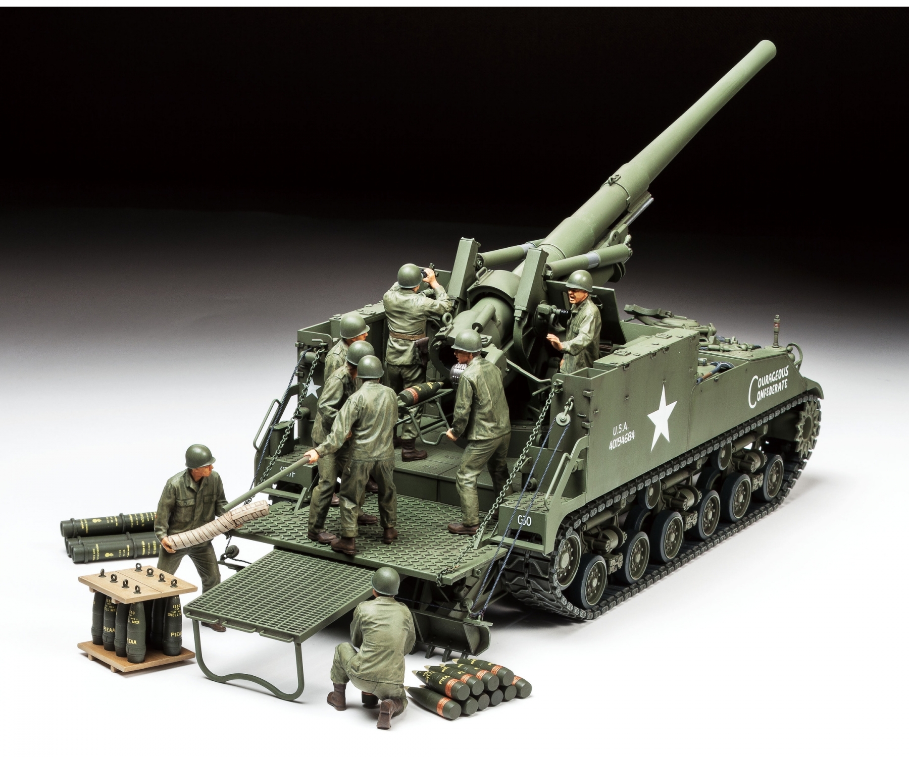Tamiya M40 U.S. Self Propelled 155mm Gun 1/35