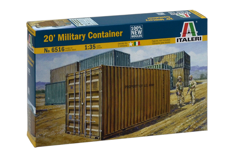Italeri 20’ Military Container 1/35