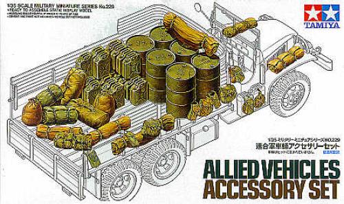 Tamiya Accessory Set Allied Vehicles 1/35