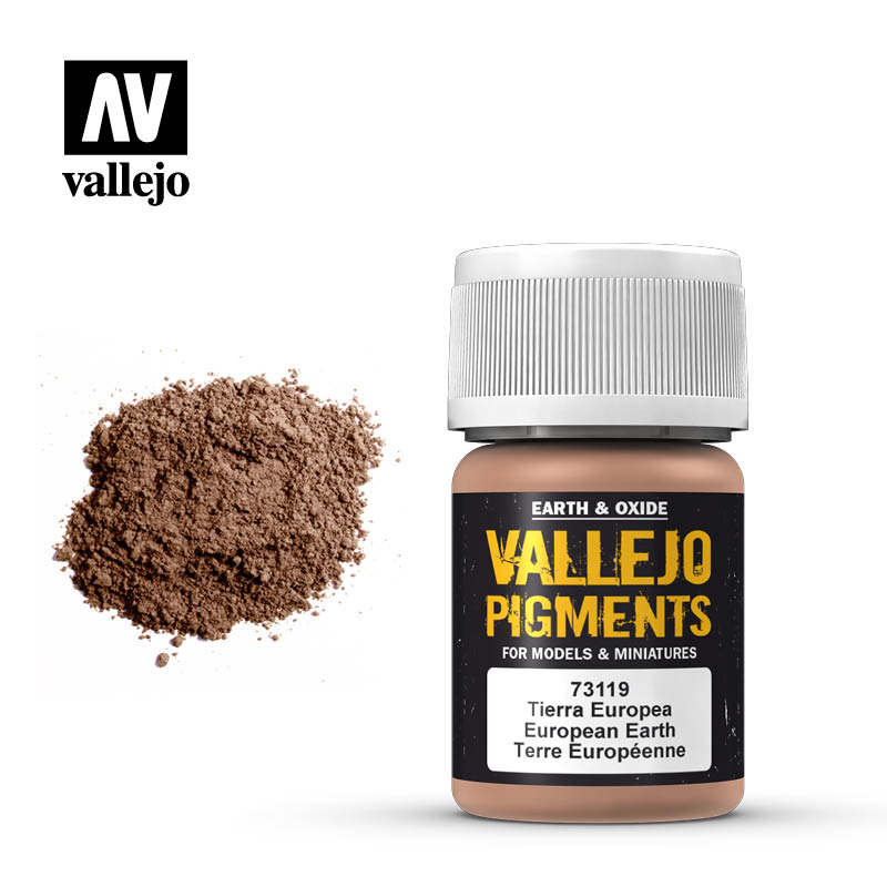 Vallejo Pigment European Earth 35ml