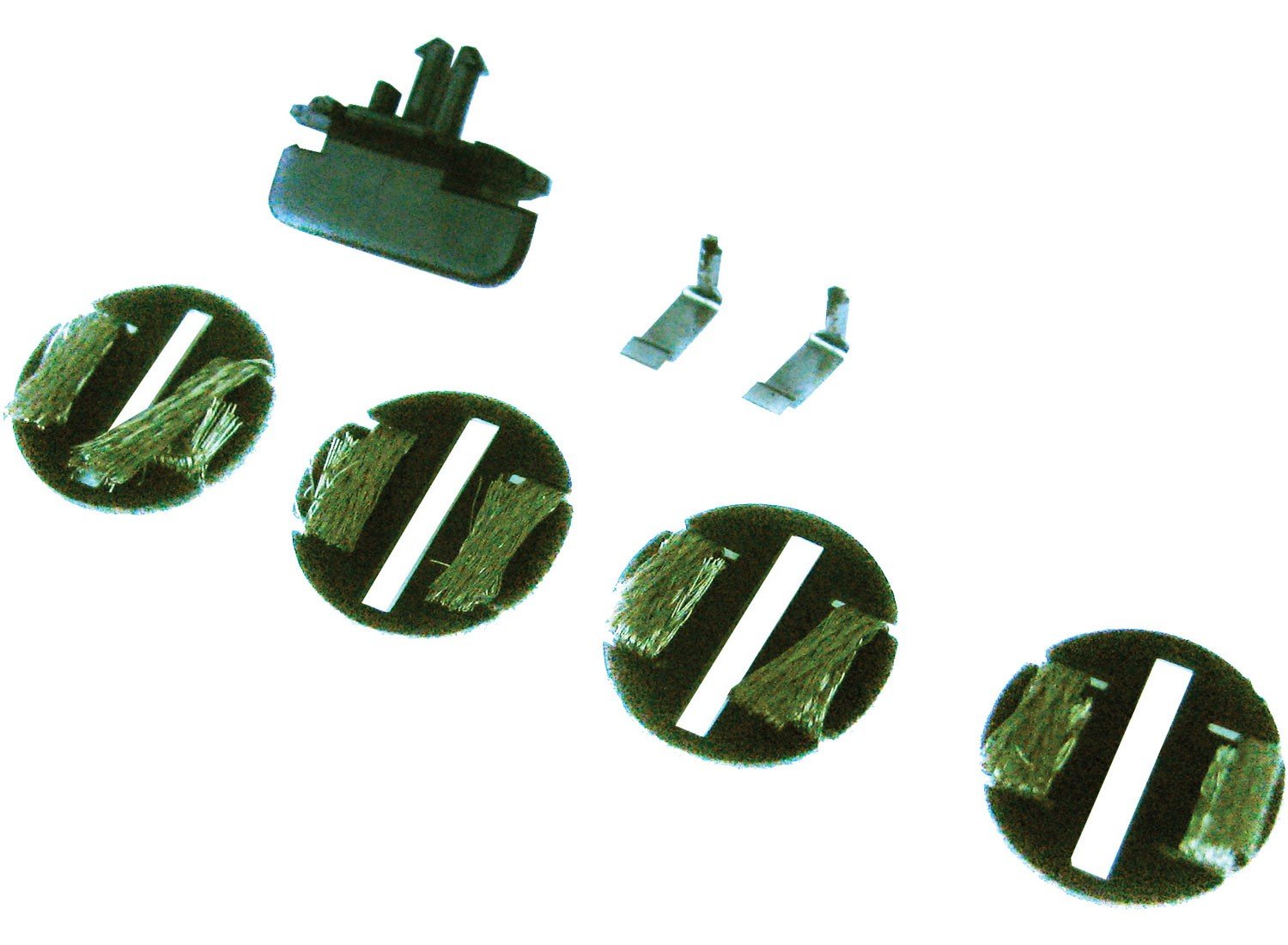 Scalextric Start Guide Blade / 4 Braid Plates