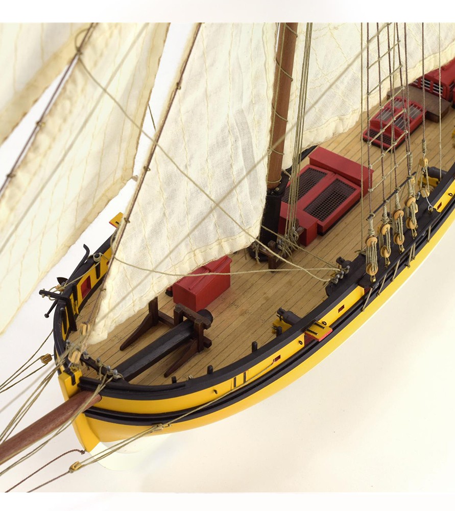 Artesania Latina Corsair Cutter Le Renard Houten Scheepsmodel 1/50